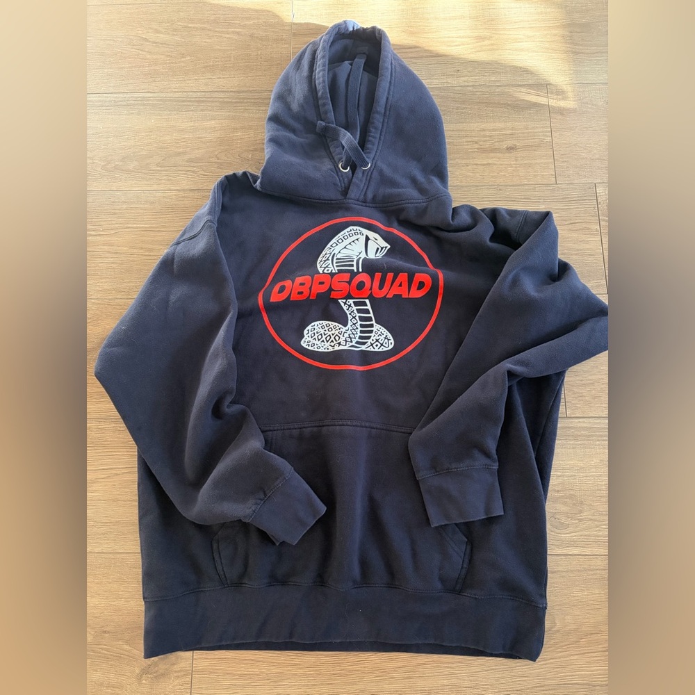 DBPSQUAD Hoodie with Red Logo